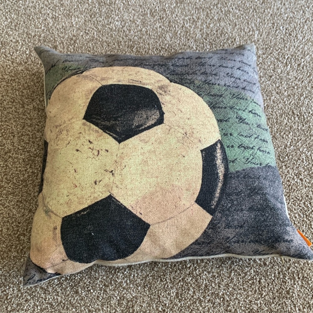 Soccer pillow